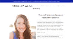 Desktop Screenshot of kimberlyweiss.com